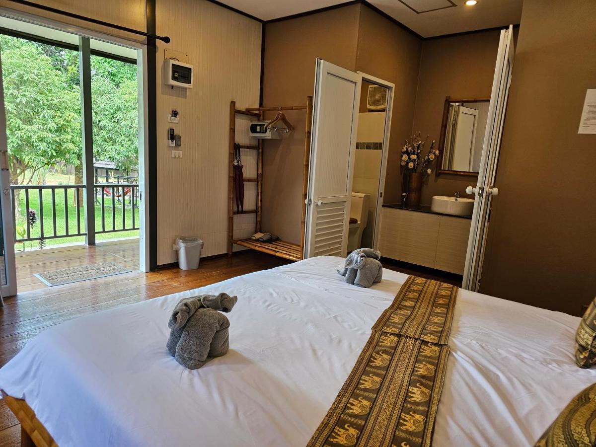 Bearlinbungalow Vang Vieng Esterno foto